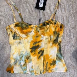 SALE: PLT Infamous Tie Dye corset